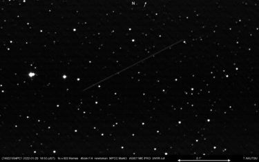 Earth’s approaching asteroid