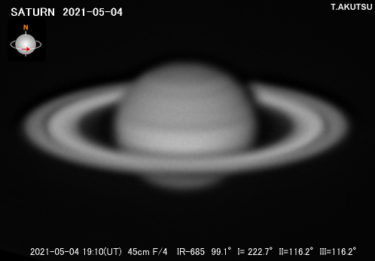 土星 2021年5月4日