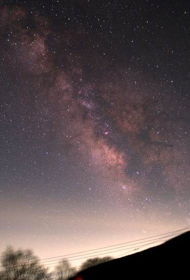那須からの天の川