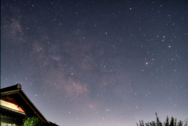Milky Way from the garden