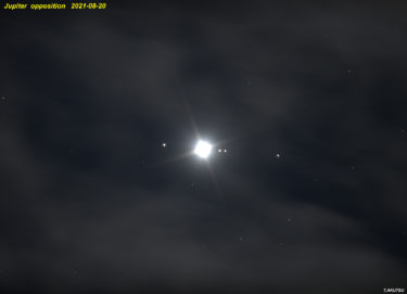 Jupiter has reached an opposition.