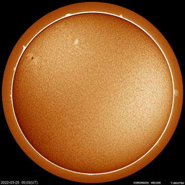 太陽像 2022-03-25