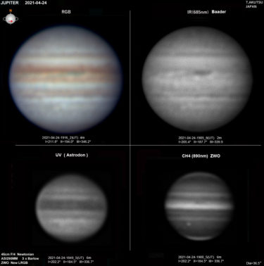 木星 2021年4月24日