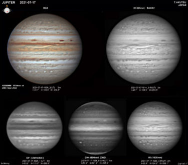 Jupiter July 17, 2021