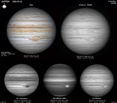 木星 2021年7月21日