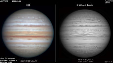 Jupiter July 19, 2021