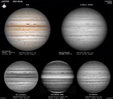 木星 2021年8月5日