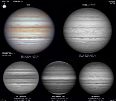 木星 2021年8月18日