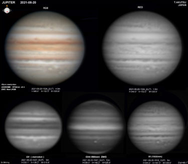 木星 2021年8月20日