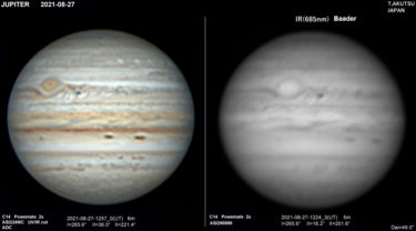 Jupiter August 27, 2021