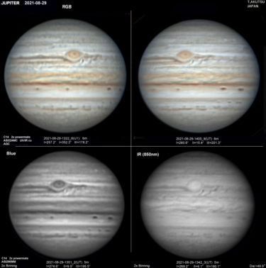 木星 2021年8月29日