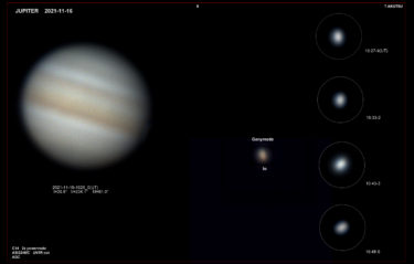 ガニメデとイオとの部分相互食