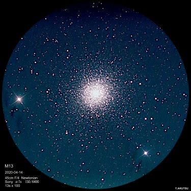 M13 (へルクレス座の球状星団）