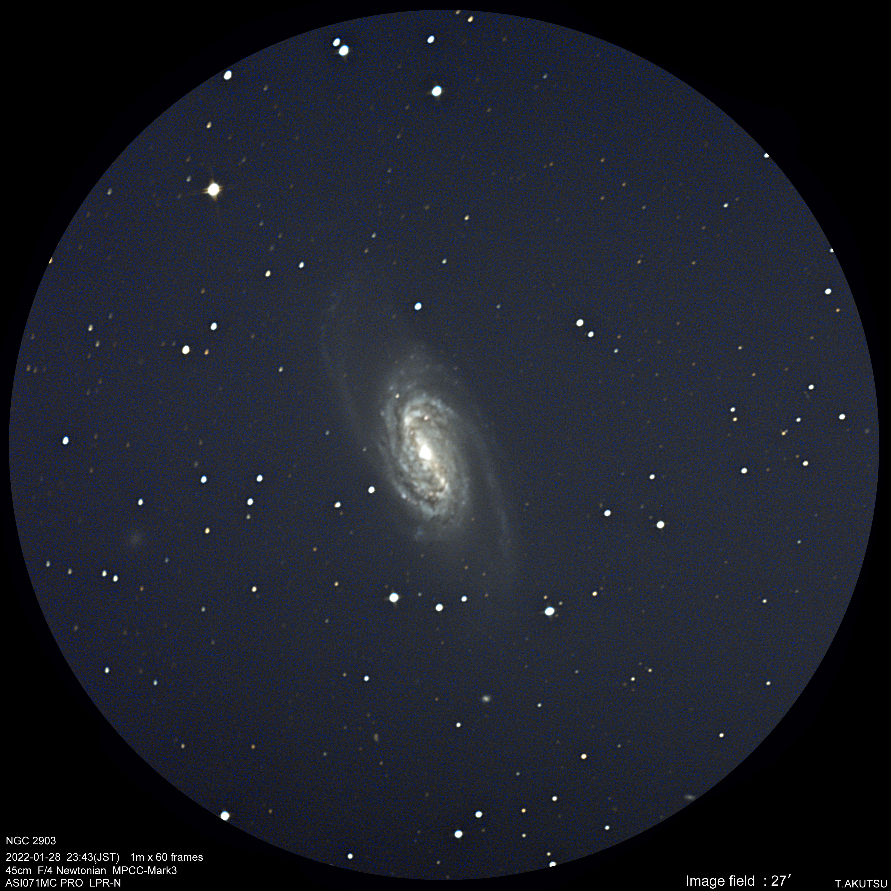 NGC2903(系外星雲）
