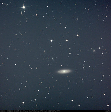 NGC4448(かみの毛座北部)