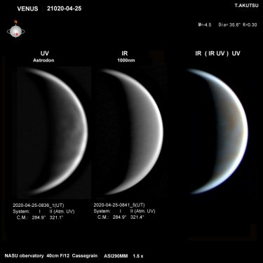 金星 2020年4月25日