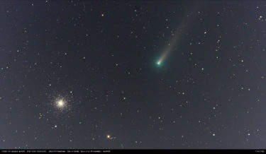 C/2021 A1 Leonard彗星 とM3のランデブー 2021年12月3日