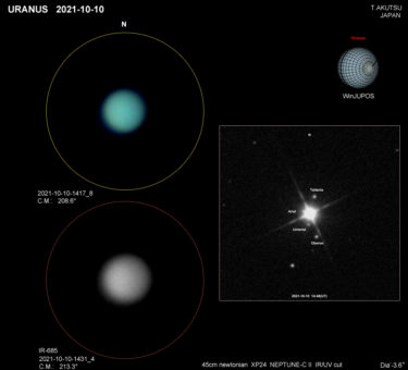 天王星 2021年10月10日