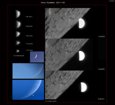 金星食 2021年11月8日