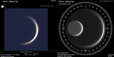 Venus January 3, 2022