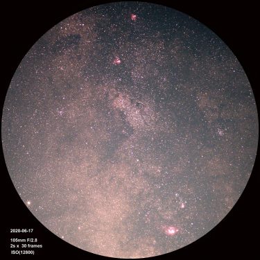 夏の天の川銀河